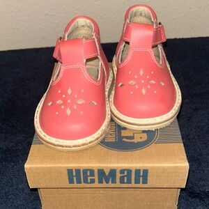 Hem Kids Coral Dress Shoes